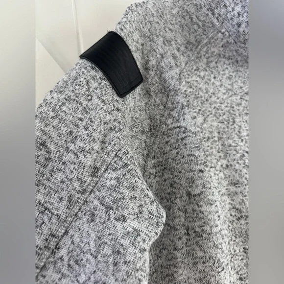 Grunt Style Women's Full Zip Sweater Jacket - Heather Gray - Picture 6 of 8